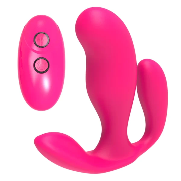 Vibrador triple con control remoto inalámbrico, 7 modos de vibración