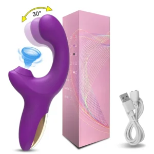 Vibrador succionador de clítoris hecho con materiales seguros y de alta calidad para un placer seguro y duradero.