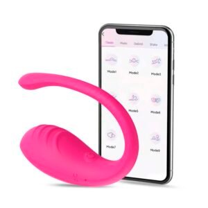 Huevo vibrador con conexión Bluetooth y control desde el móvil