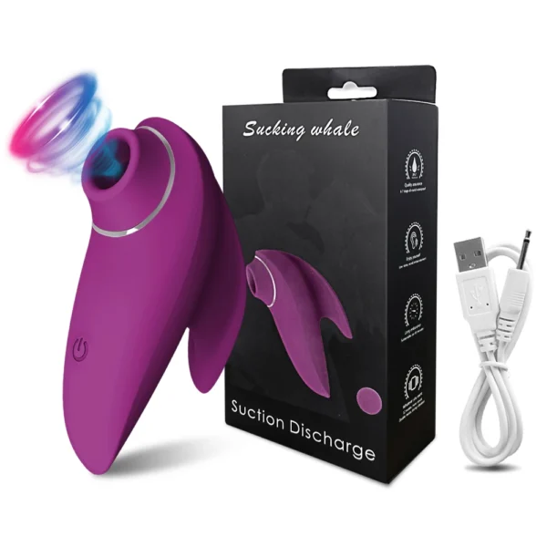 Estimulador clitorial con múltiples modos de succión y vibración. Experimenta orgasmos intensos y personalizados con este succionador de alta calidad.