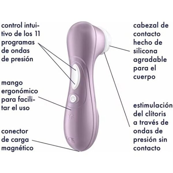 Imagen del Satisfyer Pro 2, el succionador de clítoris más popular del mercado